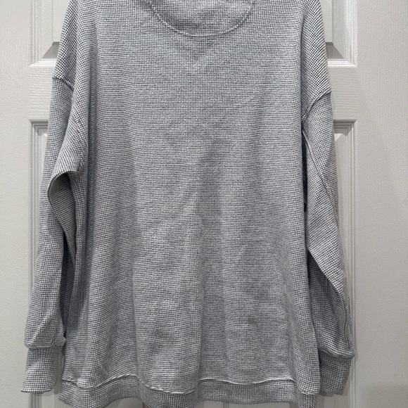 Aerie Women’s Crewneck Sweater in Light Gray - Picture 3 of 3